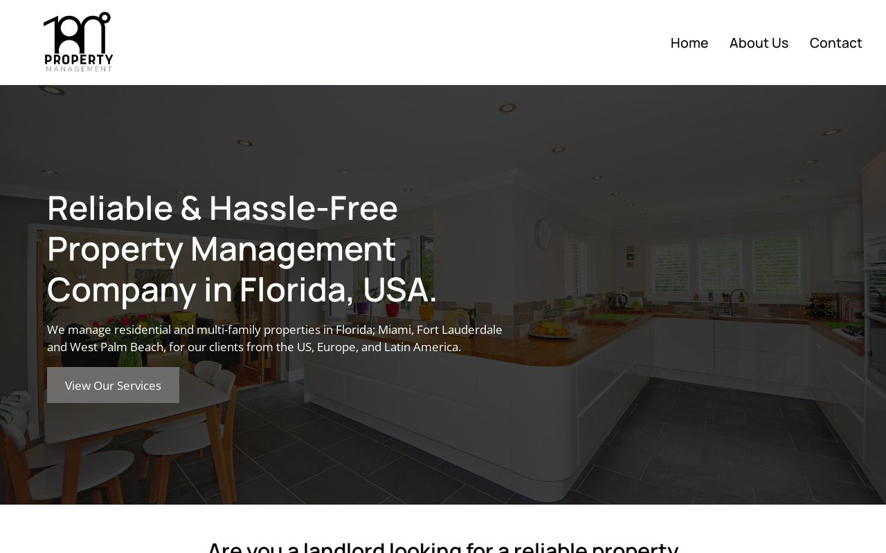 Property Management Companies Palm Coast Fl